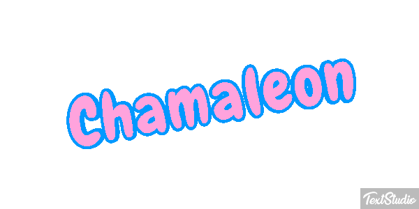 Chamäleon Texteffekt
