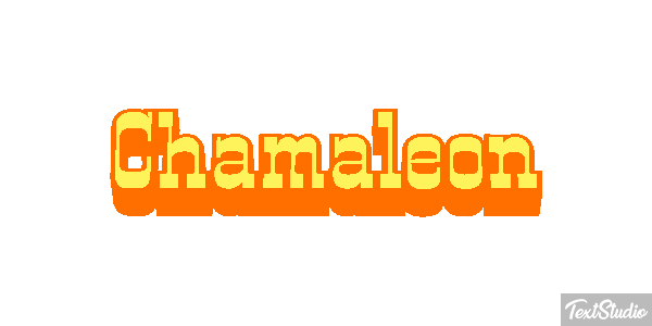 Chamäleon Texteffekt