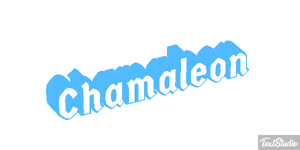 Chamäleon Texteffekt