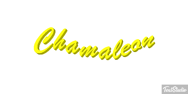 Chamäleon Texteffekt