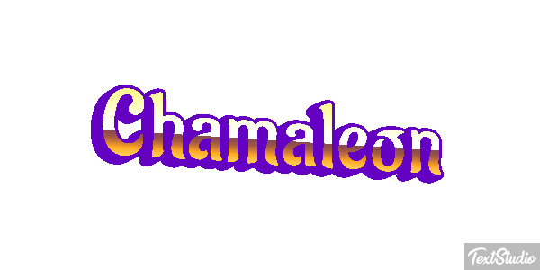 Chamäleon Texteffekt