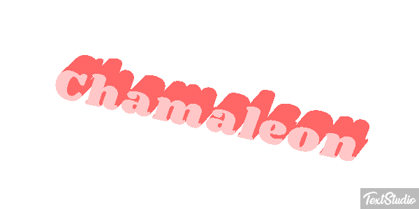 Chamäleon Texteffekt