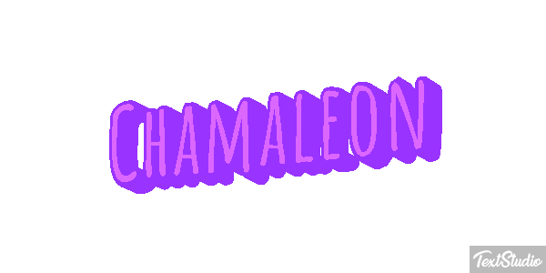 Chamäleon Texteffekt