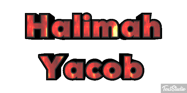 Halimah Yacob Text effect