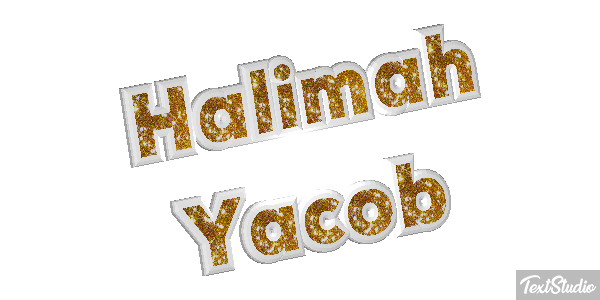 Halimah Yacob Text effect
