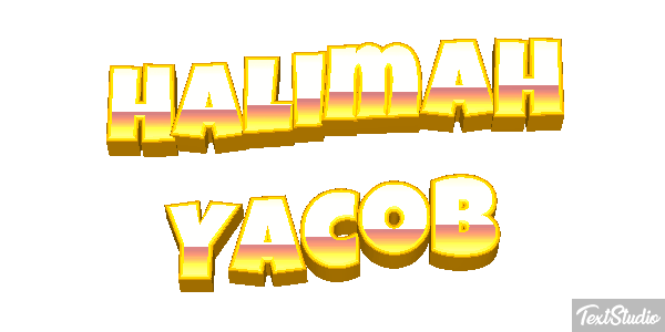 Halimah Yacob Text effect