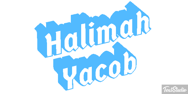 Halimah Yacob Text effect