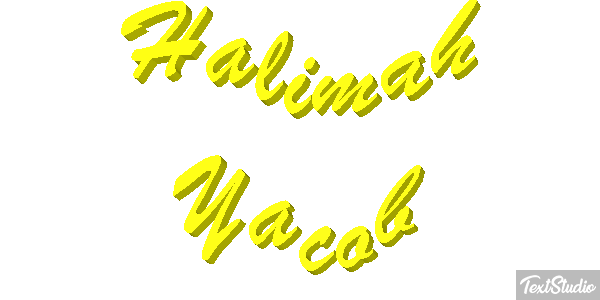 Halimah Yacob Text effect