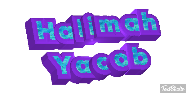 Halimah Yacob Text effect