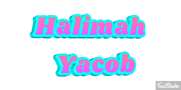 Halimah Yacob Text effect