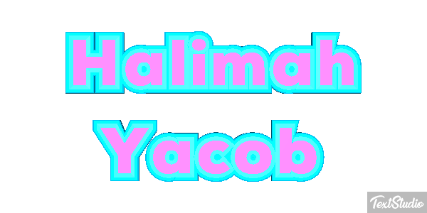 Halimah Yacob Text effect