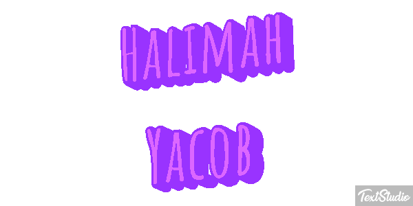 Halimah Yacob Text effect
