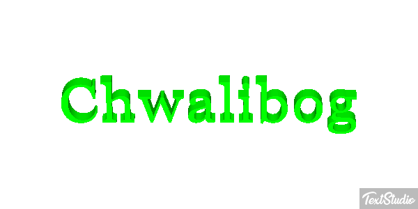 Chwalibóg Efekt tekstowy
