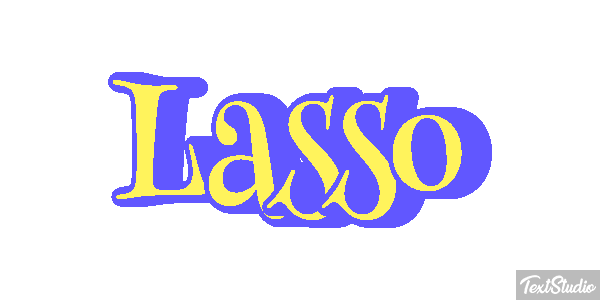 Lasso Effet de texte