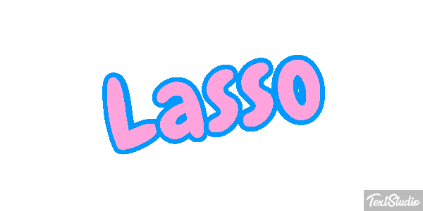 Lasso Effet de texte
