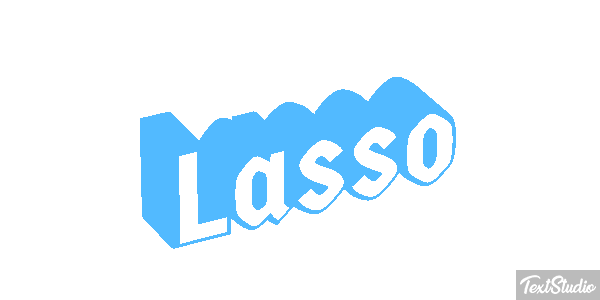 Lasso Effet de texte