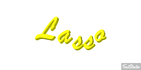 Lasso Effet de texte