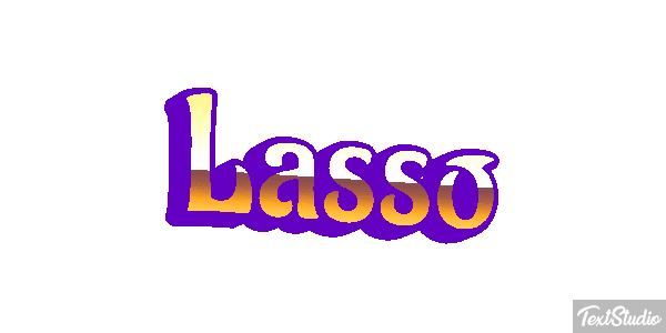 Lasso Effet de texte