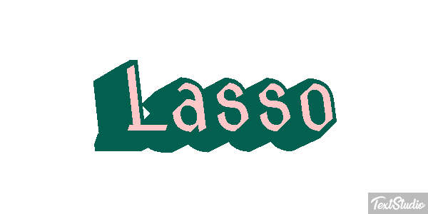Lasso Effet de texte