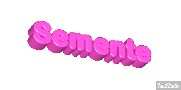Semente Efeito do texto