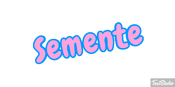 Semente Efeito do texto
