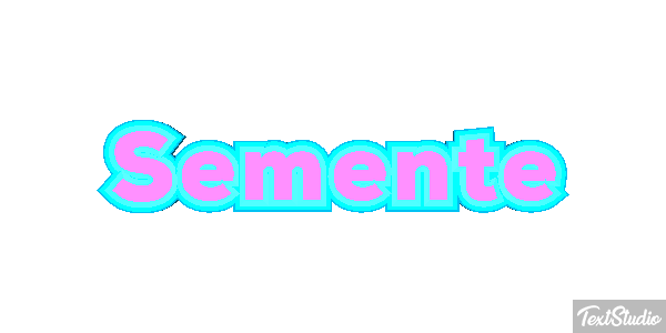 Semente Efeito do texto