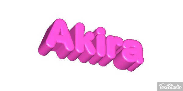 Akira Effet de texte