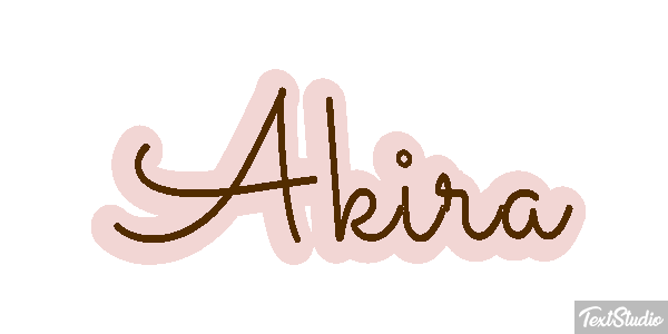 Akira Effet de texte