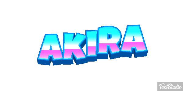 Akira Effet de texte