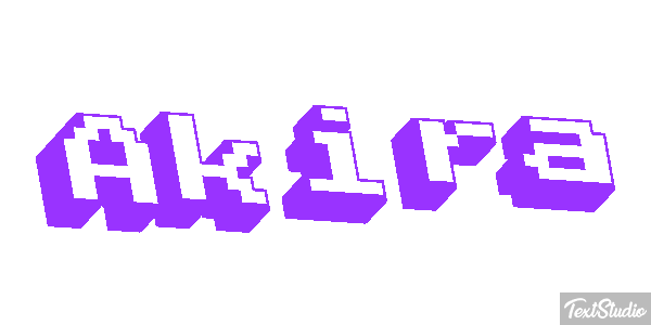 Akira Effet de texte