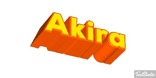 Akira Effet de texte