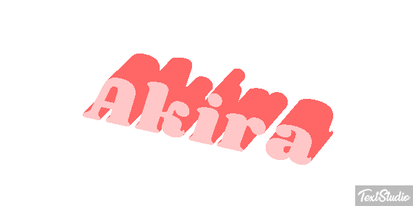 Akira Effet de texte