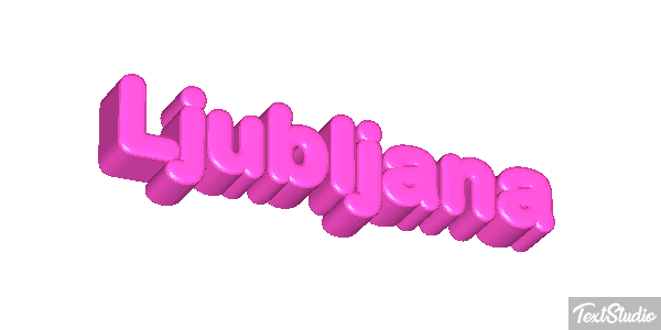 Ljubljana Effetto testo