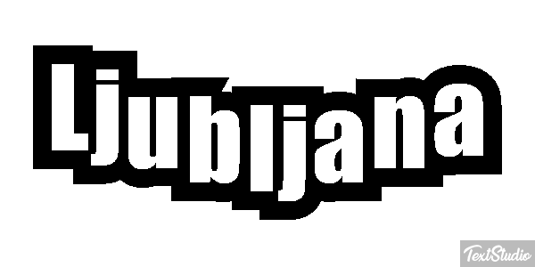 Ljubljana Effetto testo