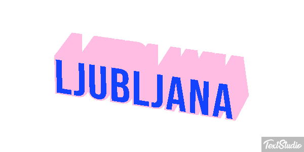 Ljubljana Effetto testo