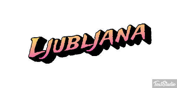 Ljubljana Effetto testo