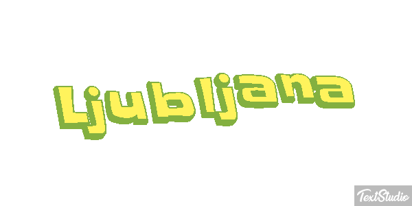 Ljubljana Effetto testo