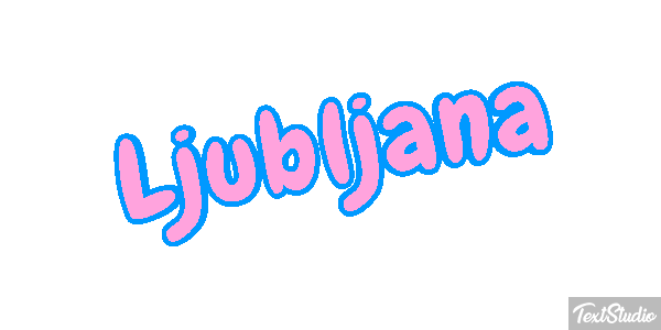 Ljubljana Effetto testo