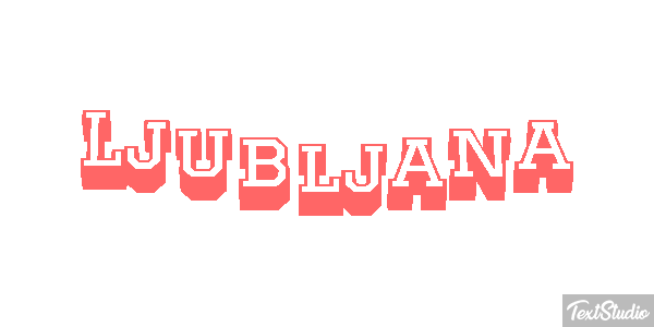Ljubljana Effetto testo
