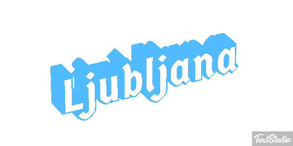 Ljubljana Effetto testo