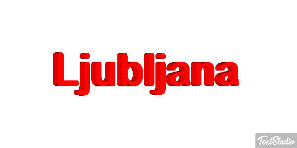 Ljubljana Effetto testo