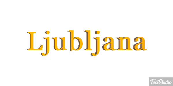 Ljubljana Effetto testo
