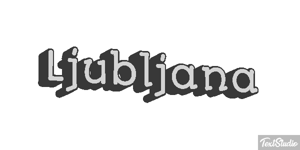 Ljubljana Effetto testo