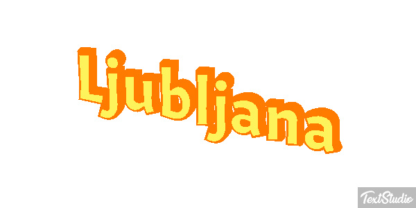 Ljubljana Effetto testo