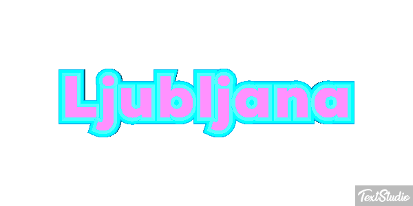 Ljubljana Effetto testo