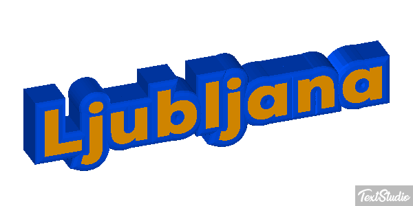 Ljubljana Effetto testo