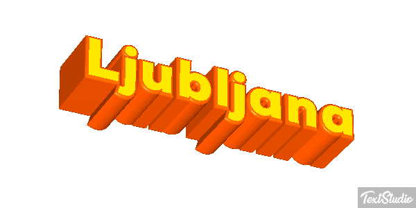 Ljubljana Effetto testo