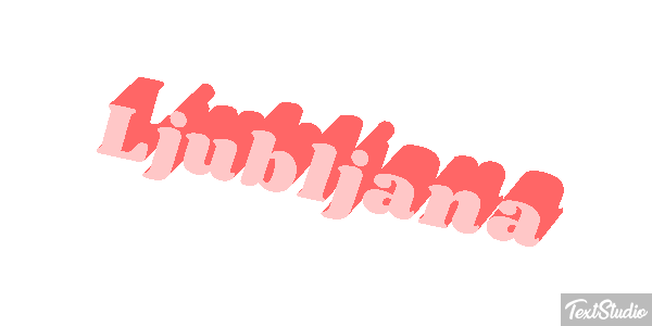 Ljubljana Effetto testo