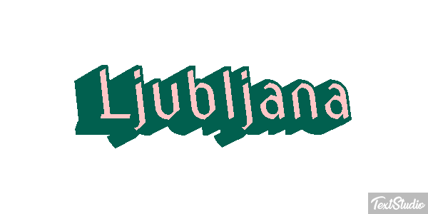 Ljubljana Effetto testo