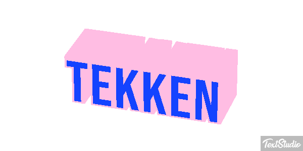 Tekken Efeito do texto